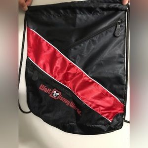 Disney Parks Original Walt Disney World Drawstring NYLON Bag